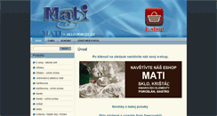 Desktop Screenshot of mati.sk