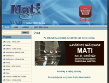 Tablet Screenshot of mati.sk